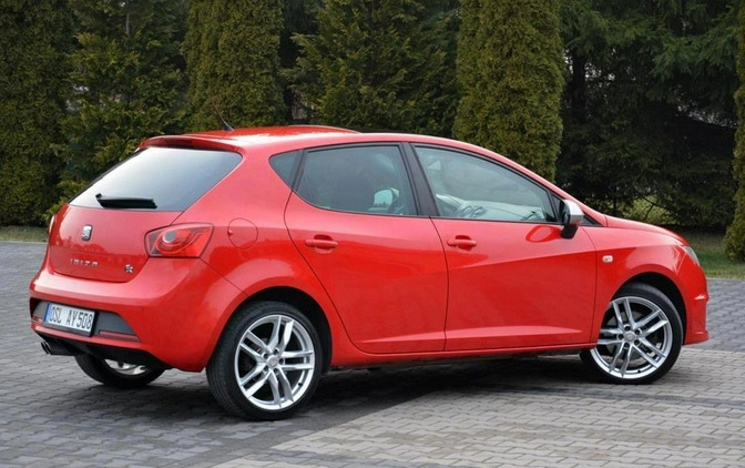 Seat Ibiza cena 26900 przebieg: 234100, rok produkcji 2012 z Borne Sulinowo małe 596